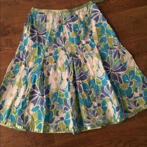 St. John's bay stretch skirt floral 4